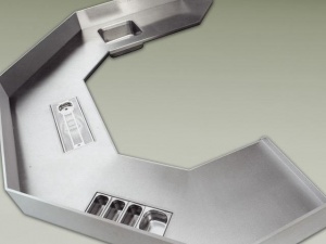 piani cucina inox